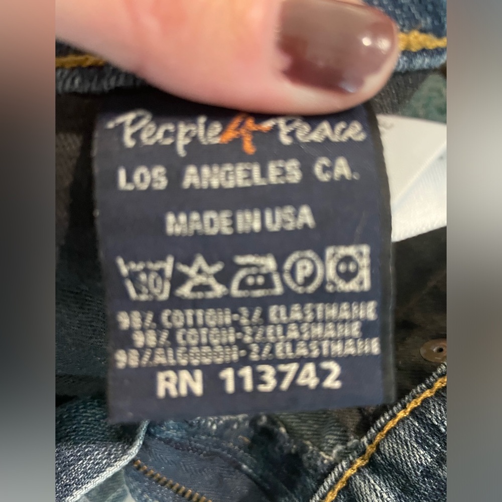Vintage People for Peace Butterfly jeans - Picture 11 of 12